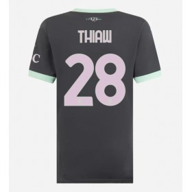 AC Milan Malick Thiaw #28 Tredje Kläder Dam 2024-25 Kortärmad